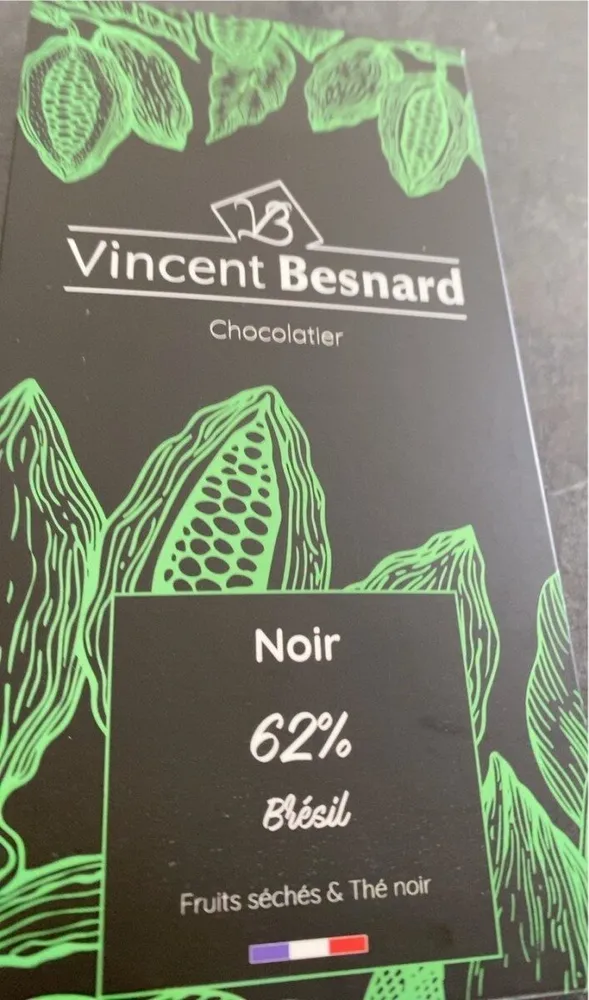 chocolat noir 62% Brésil