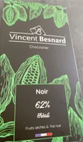 chocolat noir 62% Brésil