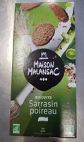 Biscuit sarrasin poireau