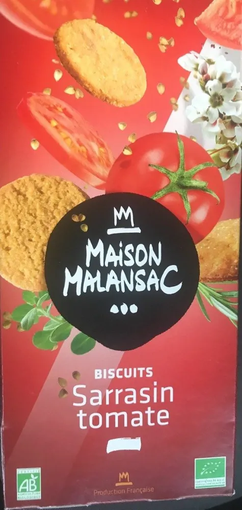 Biscuits sarrasin tomate