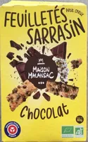 Feuilletés sarrasin chocolat