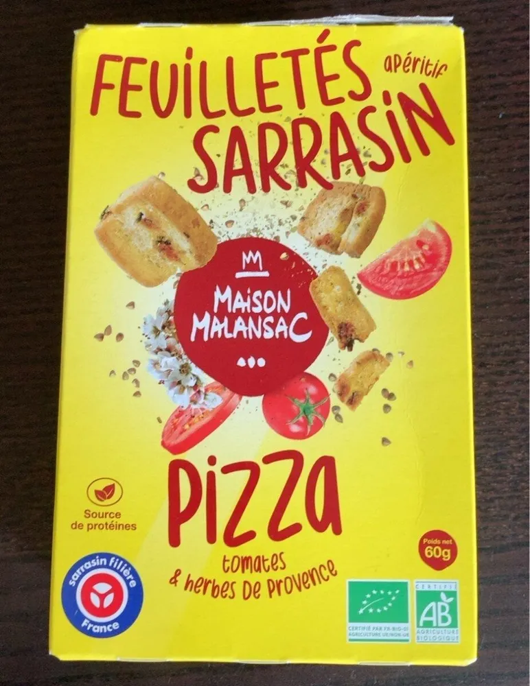 FEUILLETÉS apéritif SARRASIN