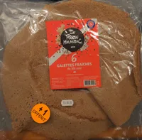 6 Galettes de ble noir LE GALLOUDEC