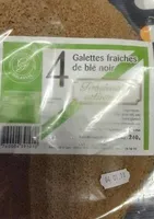 4 Galettes de ble noir fraiches LES CREPES DE MALANSAC