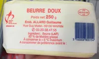 Beurre Doux (82% MG)