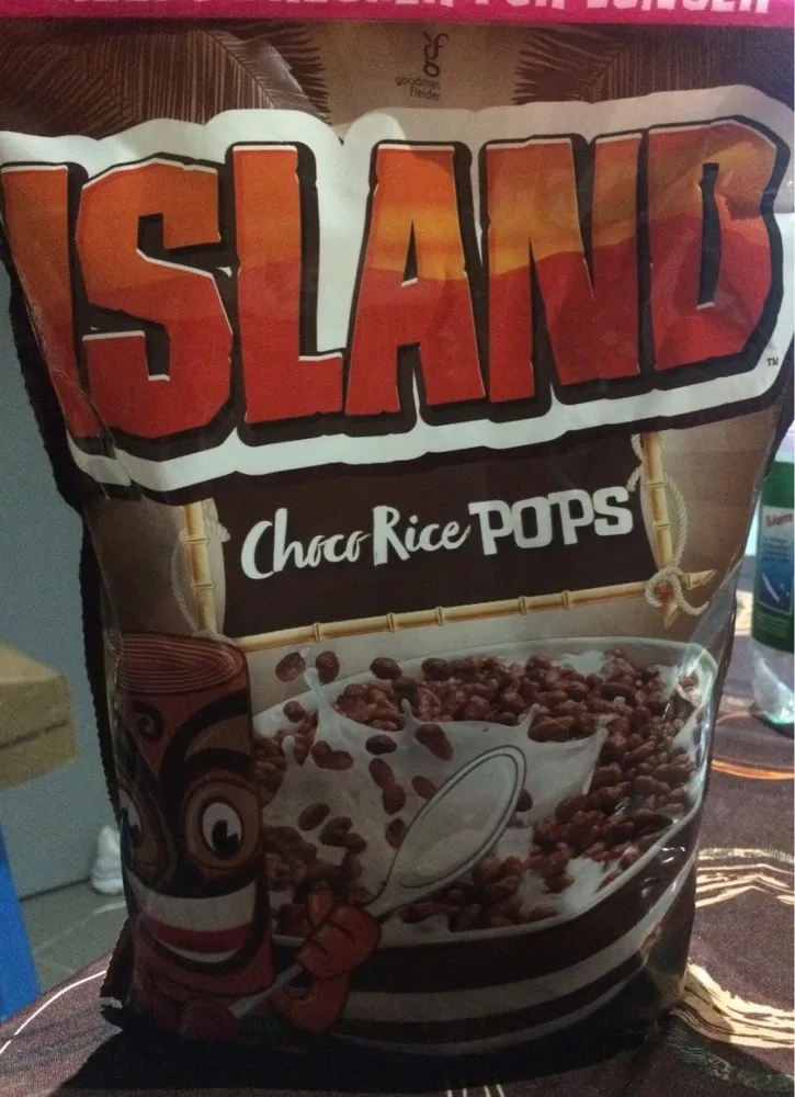Island choco rice Pops