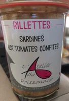 Rillettes sardines tomates confites