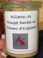 Rillettes de Rouget Barbet au Piment d'Espelette
