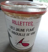 Rillettes Lieu jaune fumé et andouille de Vire