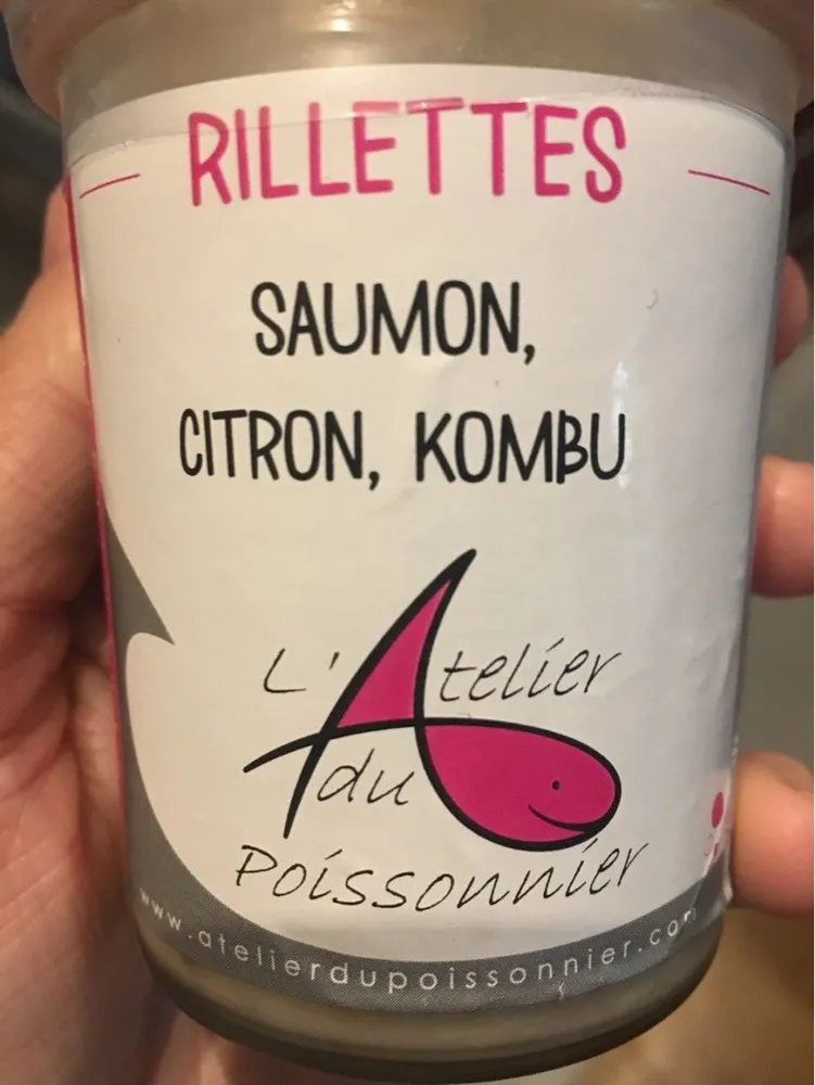 Rillettes saumon citron kombu