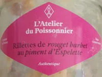 Rillette de rouget barbet au piment d Espelette