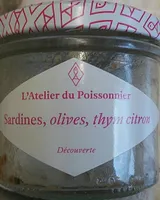 Sardines olives thym citron