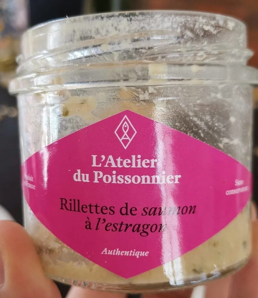 Rillettes de saumon à l'estragon