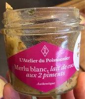 Merlu blanc, lait de coco aux 2 piments