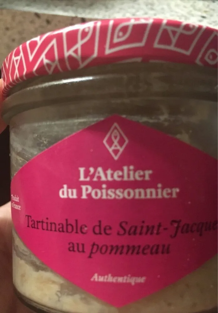 Tartinable de Saint-Jacques au pommeau