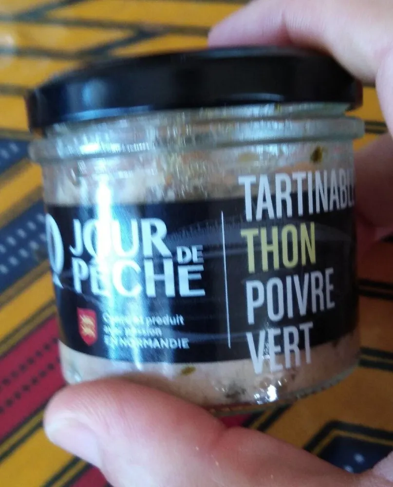 Tartinable de thon poivre vert