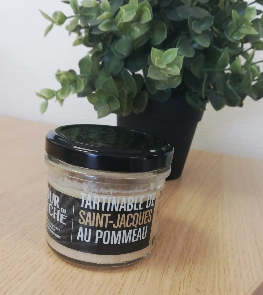 Tartinable de Saint-Jacques au Pommeau