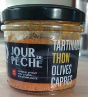 Tartinable de thon, olives, capres