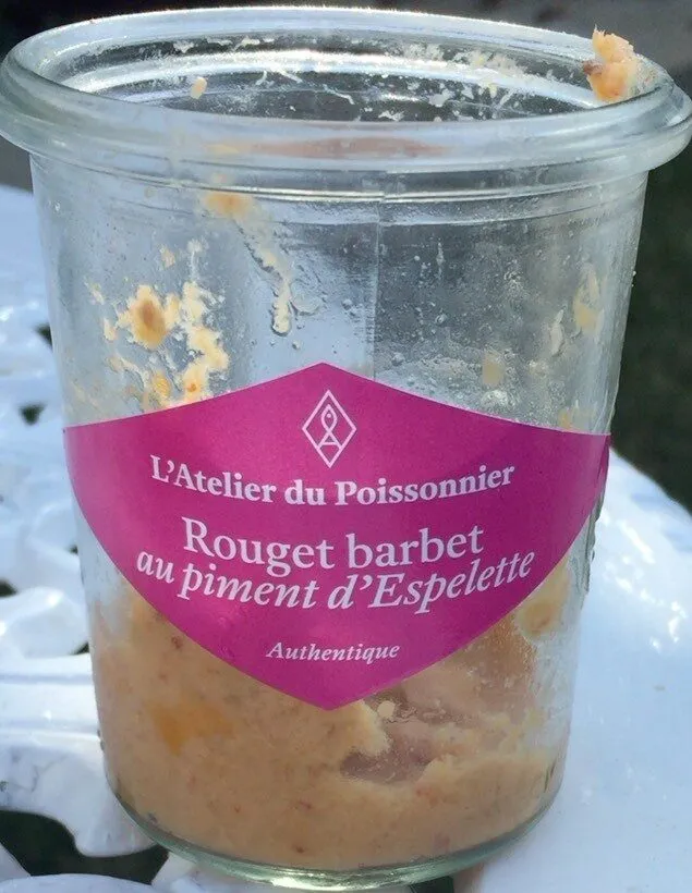 Rouget barbet au piment d’espelette