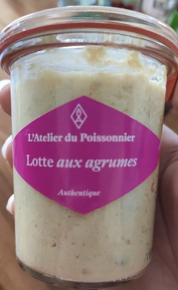 Rillettes de lotte aux agrumes
