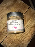 Rillettes de rouget barbet au piment d'espelette