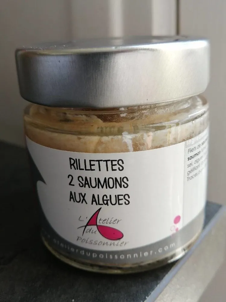Rillettes 2 saumons aux algues