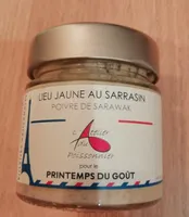 Lieu jaune au sarrasin. Poivre de Sarawak