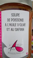 Soupe de poisson à l'huile d'olive et au safran
