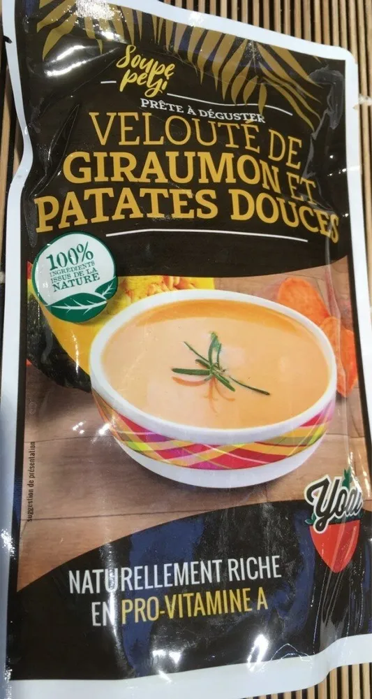 Velouté de GIRAUMON et PATATES DOUCES