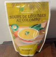 Soupe de légumes au colombo