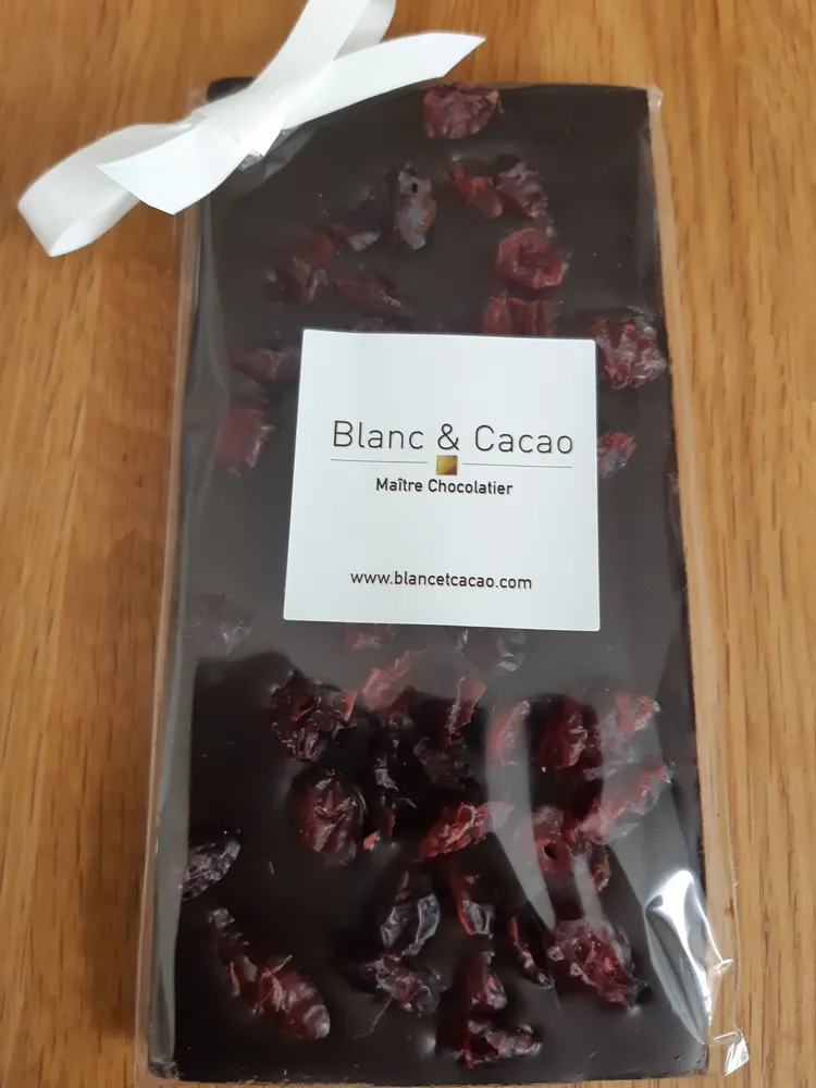 tablette cranberries noir