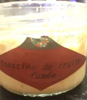 Toastine de truite fumee
