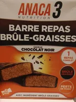 Barre repas brûle graisse Chocolat noir