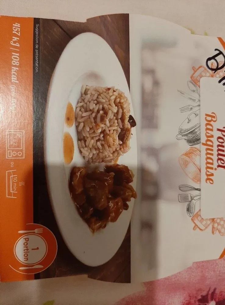 Poulet basquaise
