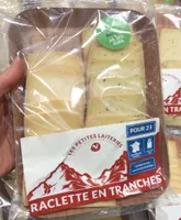 Raclette en tranches Nature & Ail des Ours
