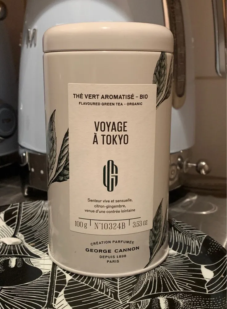 Voyage à Tokyo • Thé Vert Aromatisé Bio