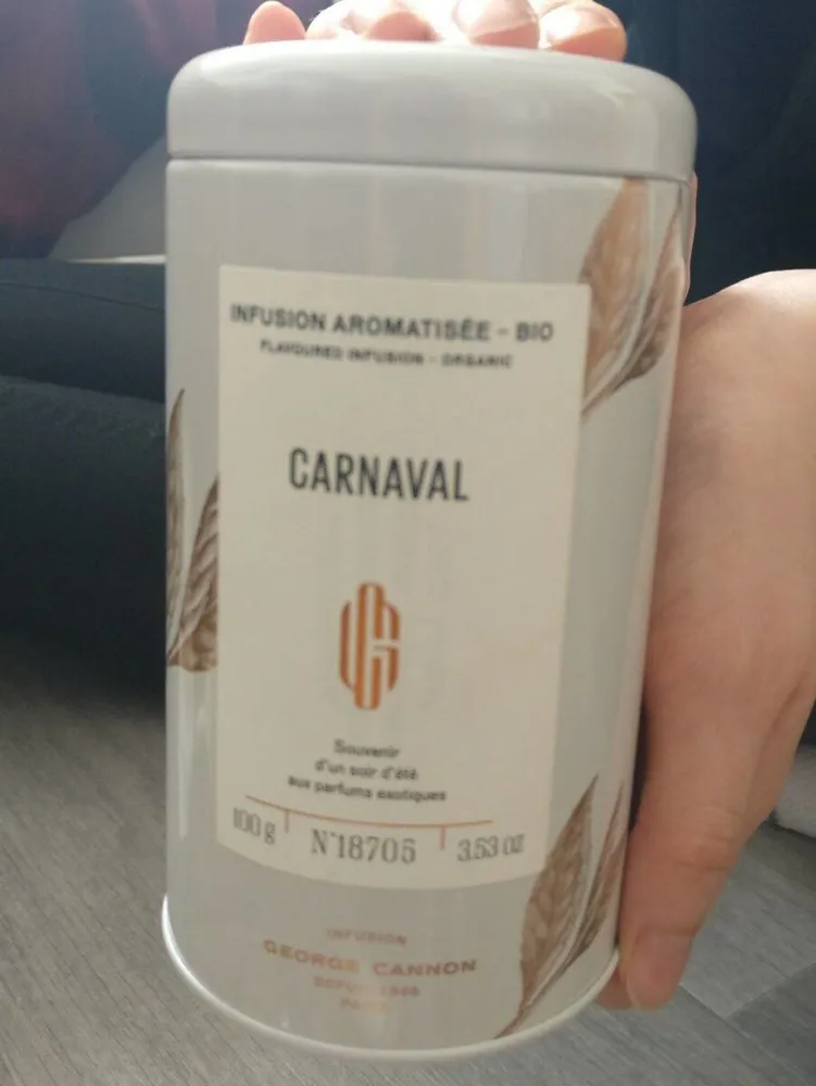 Carnaval - infusion aromatisée - bio