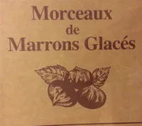 Morceaux de marron glacés