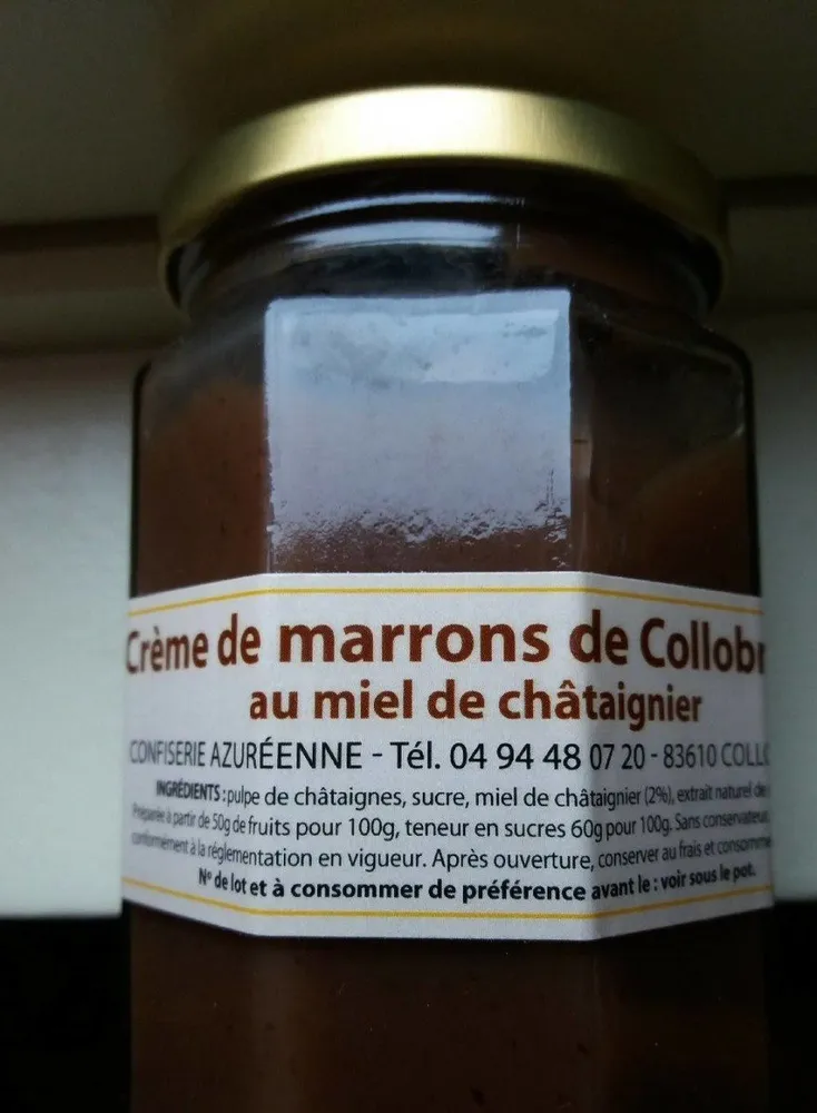 Crème de marrons de Collobrières