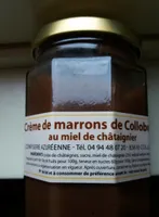 Crème de marrons de Collobrières