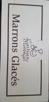 Le coffret de 12 marrons glacées
