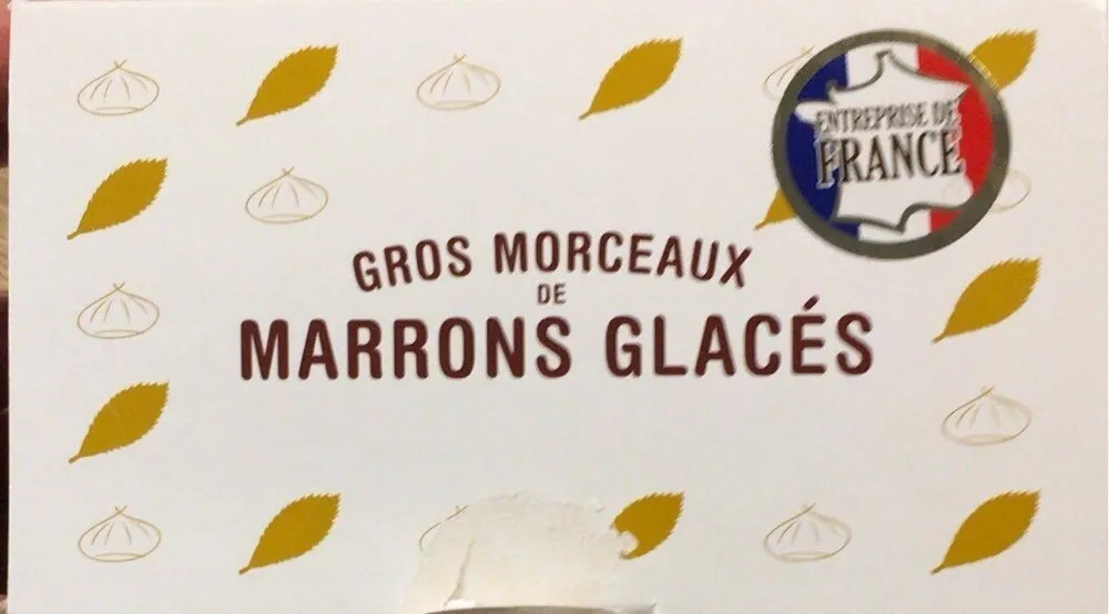 Morceaux de marrons glacés
