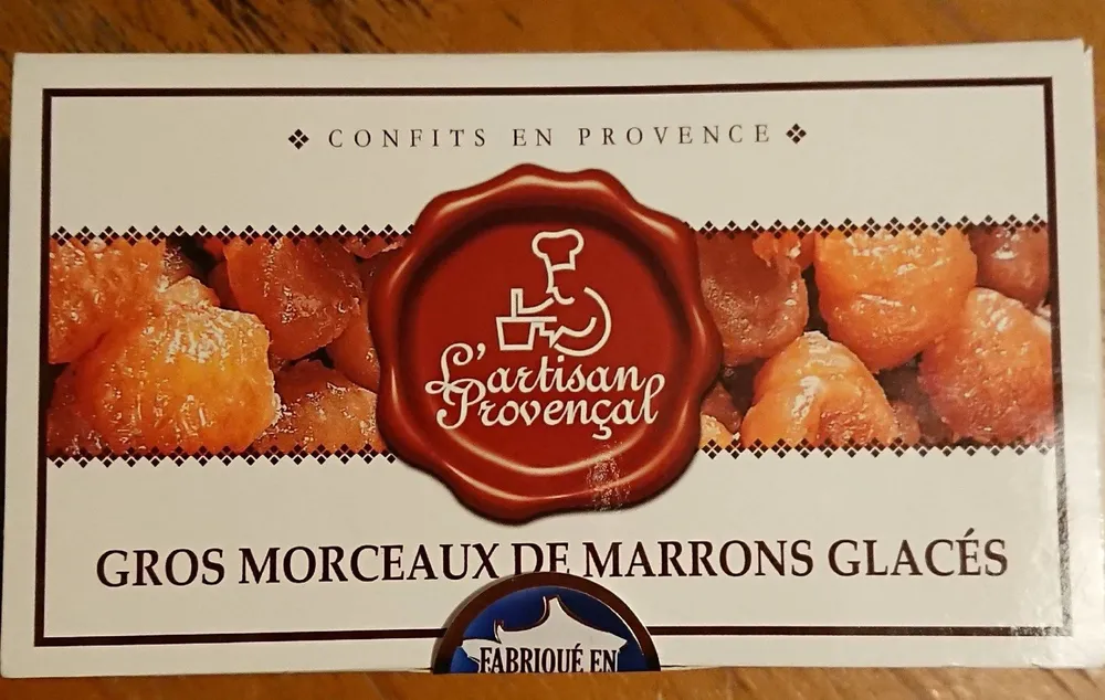 Gros Morceaux De Marrons Glacés