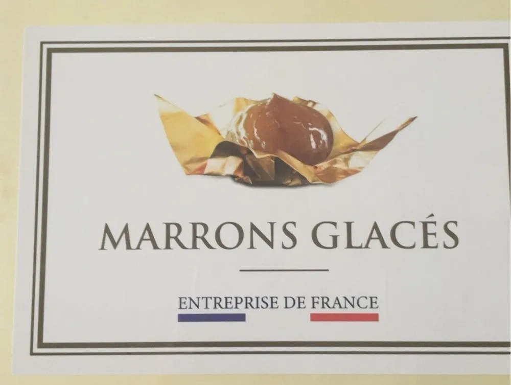 marrons glacés