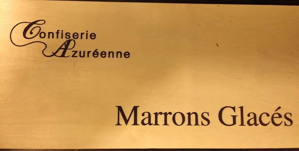 Marrons glacés