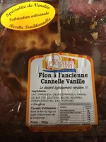 Fion à l'ancienne cannelle vanille