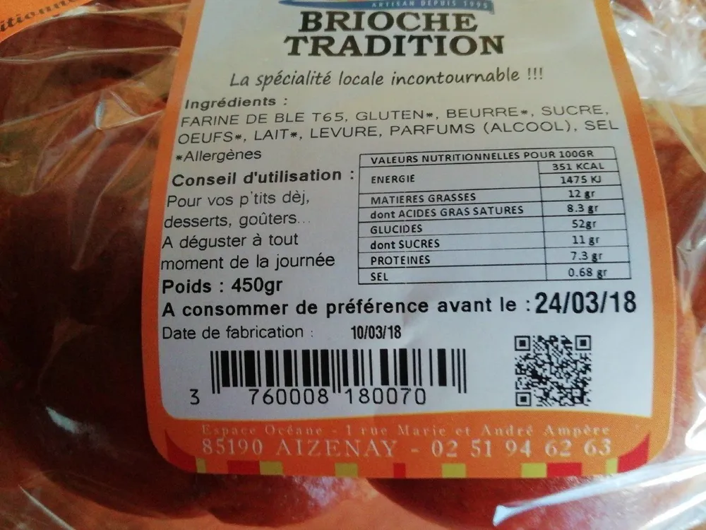 Brioche tradition