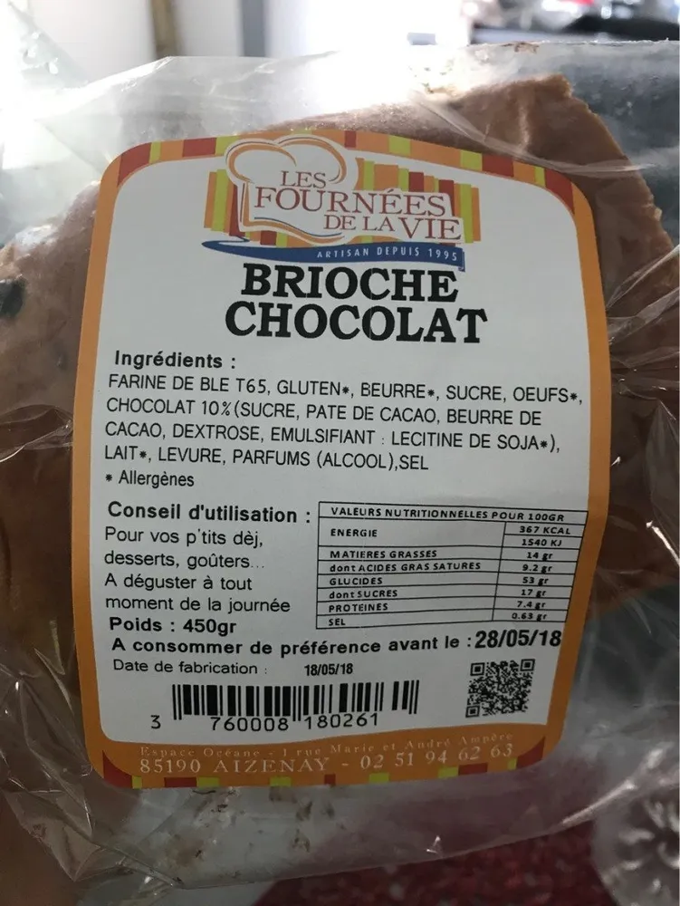 Brioche Chocolat