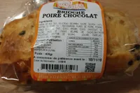 Brioche poire chocolat