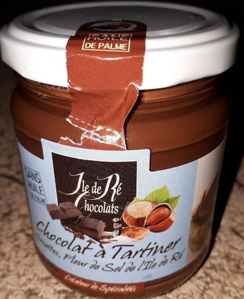Chocolat à tartiner ile de ré